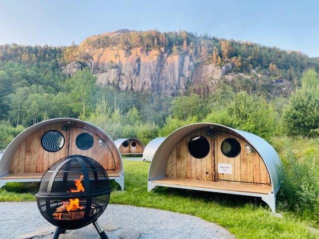 Hikers Camp, Part Of Preikestolen Basecamp Hotel Jørpeland Екстериор снимка