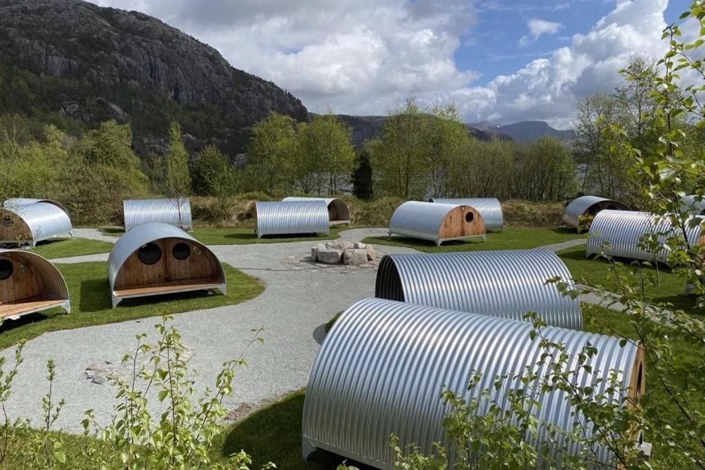 Hikers Camp, Part Of Preikestolen Basecamp Hotel Jørpeland Екстериор снимка